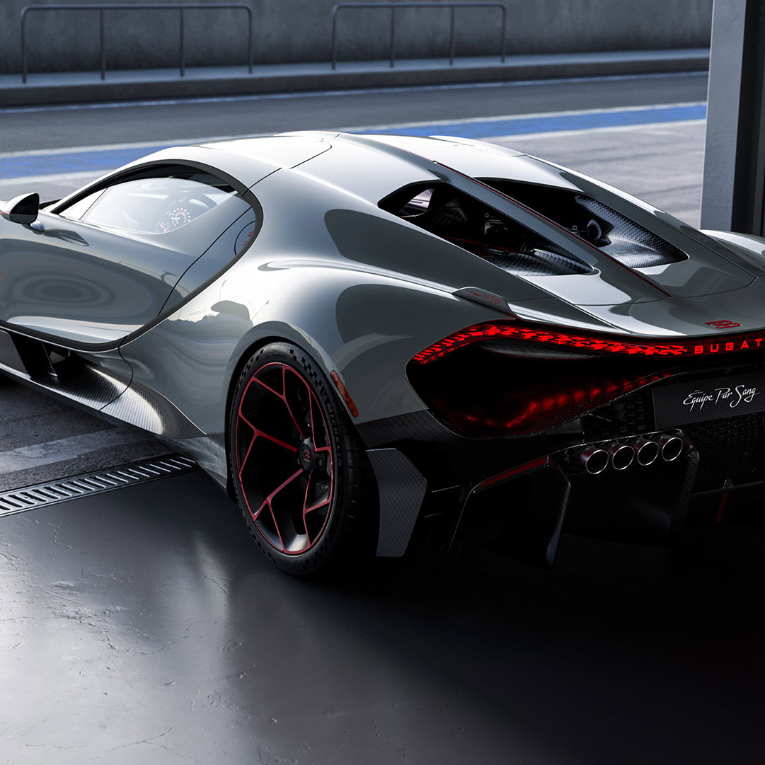 Bugatti Tourbillon Équipe Pur Sang, rear